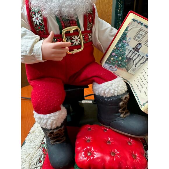 Holiday Creations 1994 - Anamatronic Santa Reading "The Night Before Christmas" - Picture 7 of 10